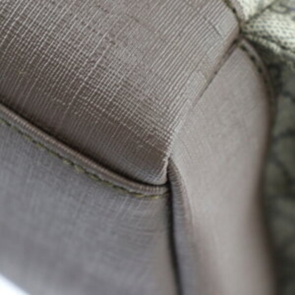 Gucci GG Marmont skateboard backpack beige brown Supreme leather Web - Picture 5 of 9